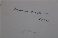 Maureen Orcutt 1934 Original Photo