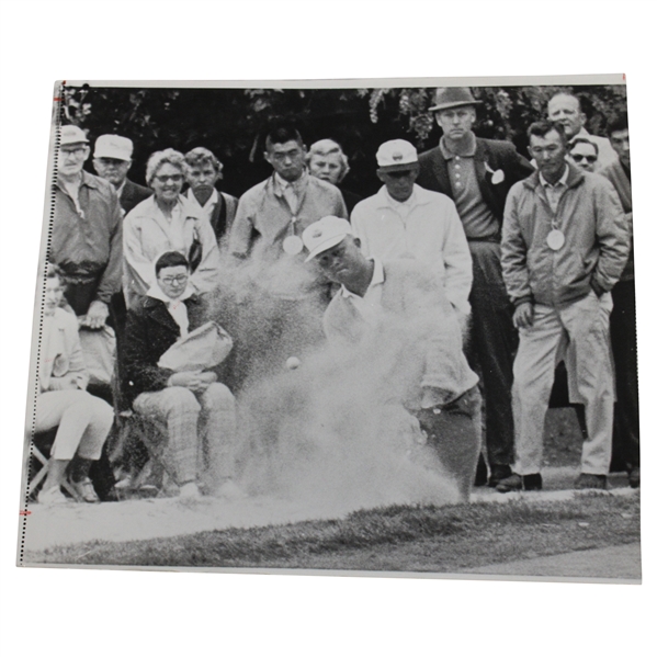 Jack Nicklaus 10/1/61 Us Am Pebble Wire Photo