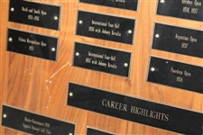 Honoring Henry 'H.G.' Picard's 1925-1960 Career Highlights Personal Gifted Wood Plaque