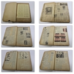 Henry 'H.G.' Picard's Personal Newspaper & Articles 1938 Masters Win Scrapbook