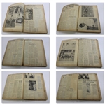 Henry 'H.G.' Picard's Personal Newspaper & Articles 1938 Masters Win Scrapbook