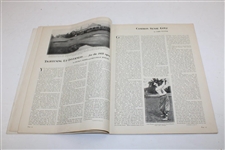 1930 Golfers Magazine with Mrs. O.S. Hill Post-Swing Cover - November