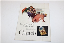1930 Golfers Magazine with Mrs. O.S. Hill Post-Swing Cover - November