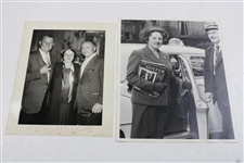 Four (4) Helen Lengfeld Photos - One with The Golfer Magazine in Hand