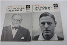 Twenty (20) Various The National Golfer Magazines 1959-1965 - Helen Lengfeld Collection