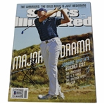 Jordan Spieth Signed 2015 Sports Illustrated News Stand Magazine Beckett #H03956