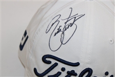 Spieth, Thomas, Hodges, Fowler, & Homa Signed Titleist FootJoy Hat JSA ALOA