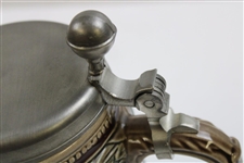 Handarbeit Golf Themed Lidded German Stein