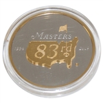 2019 83rd Augusta National Masters Amen Corner .999 Silver 1.5 Troy Ounce Coin #319
