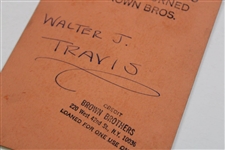 c.1910 Walter Travis Brown Brothers Press Photo by Paul Thompson