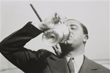 1928 Walter Hagen Claret Jug Press Photo