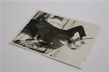 1928 Walter Hagen Claret Jug Press Photo