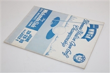1956 Women's Western Open Championship at The Wakanda Club Official Program