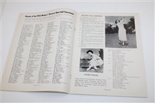 1956 Women's Western Open Championship at The Wakanda Club Official Program