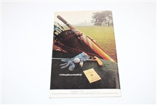 1975 The Walker Cup at St. Andrews Official Program