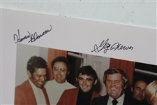 Homero Blancas & Gay Brewer Signed 1973 Ryder Cup US Team Room Photo JSA ALOA