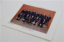 Burke, Blancas, Brewer & Casper Signed 1973 Ryder Cup US Team Photo JSA ALOA