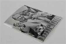 1964 AP Wire Photo Jack & Barbara Nicklaus with Stack of Prize Money