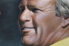 Arnold Palmer Signed Ltd Ed Ceramic 1983 'The Athlete of the Decade' Plate #1417/3000