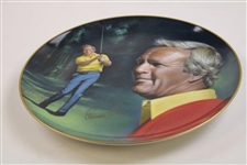 Arnold Palmer Signed Ltd Ed Ceramic 1983 'The Athlete of the Decade' Plate #1417/3000