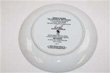 Arnold Palmer Signed Ltd Ed Ceramic 1983 'The Athlete of the Decade' Plate #1417/3000