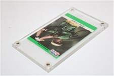 Payne Stewart Signed 1990 Pro-Set Official NFL Card JSA ALOA