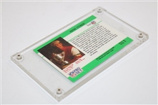 Payne Stewart Signed 1990 Pro-Set Official NFL Card JSA ALOA