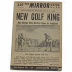 Ben Hogan 1954 'New Golf King' Topps Scoops Card - July 10th