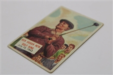 Ben Hogan 1954 'New Golf King' Topps Scoops Card - July 10th