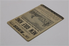 Ben Hogan 1954 'New Golf King' Topps Scoops Card - July 10th