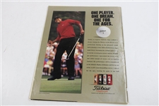 1997 Golf Week Magazine w/Tiger on Cover from 1997 Masters - Receiving Green Jacket from Faldo