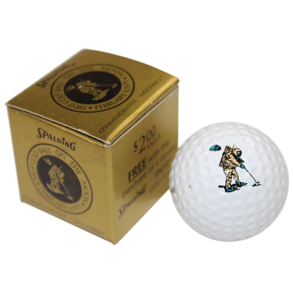 1971 Spalding Commemorative "Moonball" in Original Box