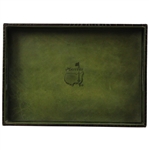 The Masters Tournament Green Leather Logo Placemat/Serving Tray