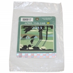 2013 Masters Tournament SERIES Badge #S00817 in Original Unopened Packaging