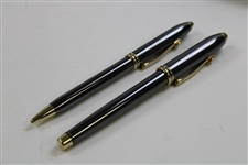 Set of Two (2) CROSS Manufactured The Masters Tournament Logo Pens in Box