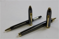 Set of Two (2) CROSS Manufactured The Masters Tournament Logo Pens in Box