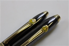 Set of Two (2) CROSS Manufactured The Masters Tournament Logo Pens in Box