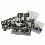 Four (4) Frank Christian Original Photos from Original Negatives of Legendary Masters Images