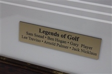 Hogan, Snead, Palmer, Nicklaus, Trevino & Player 'Golf Champions' Signed Neiman Print - Framed JSA ALOA