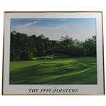 1999 The Masters Augusta National GC 12th Hole Poster - Framed