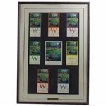 2000 PGA Championship at Valhalla Neiman Image w/Tickets Display - Framed