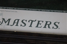 2001 The Masters Augusta National GC 11th Green & 12th Hole Poster - Framed