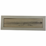Mark Calcavecchia Signed 1989 The OPEN Championship at Royal Troon Hartough Print - Matted JSA ALOA