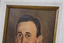 Art Wall Original Oil Painting Hung at Green Jacket Restaurant In Augusta