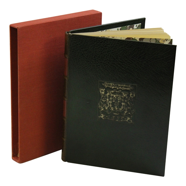1982 The Aberdeen Golfers Ltd Ed #138/200 Book in Slipcase Signed by J.S.R. Cruickshank