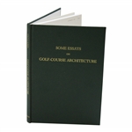 Some Essays on Golf Architecture Signed Numbered Ltd Ed Book #139/700 by Colt & Alison