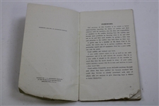 1922 'Golf Service Book for Caddies and Members' Booklet by Harry J. Haas