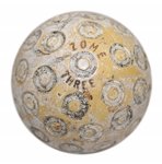 Vintage Zome Three/England Three Donut Pattern Golf Ball