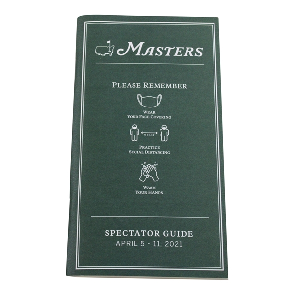 2021 Masters Tournament Spectator Guide - Extreme Limited Patrons