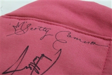 Scotty Cameron, Mize, Floyd & others Signed Masters Pink Ladies Purse/Bag JSA ALOA